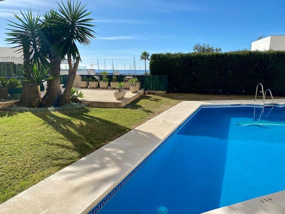 Seafront In Marbella With Pool And Garage Apartment Ngoại thất bức ảnh