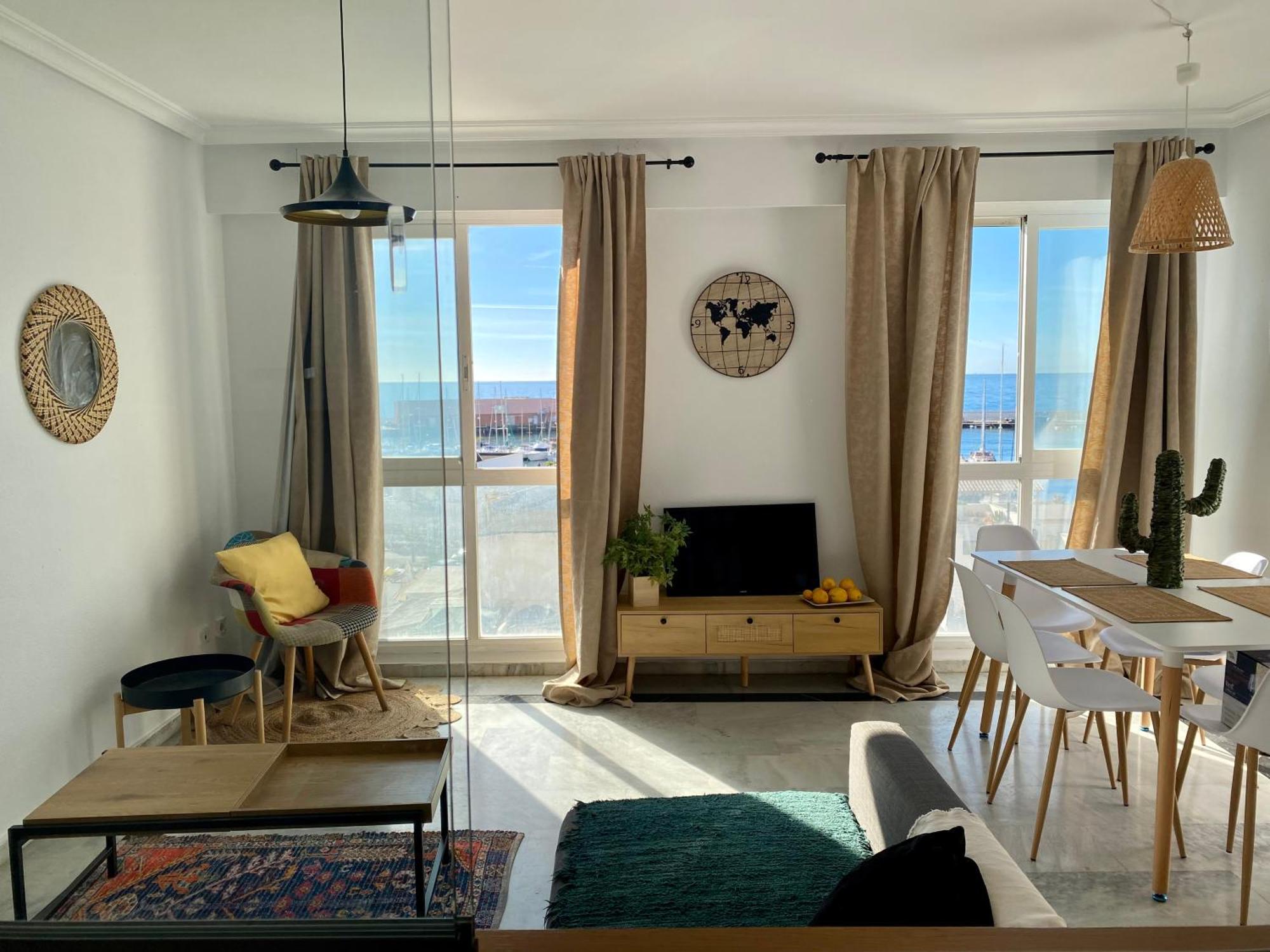 Seafront In Marbella With Pool And Garage Apartment Ngoại thất bức ảnh